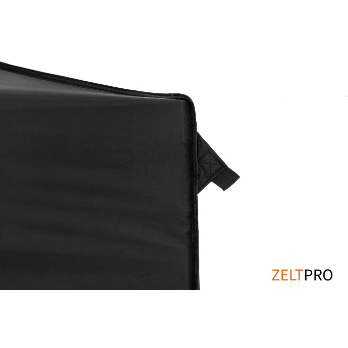 Prekybinė Palapinė 3x3 Juoda Zeltpro PROFRAME šoninis rėmas
