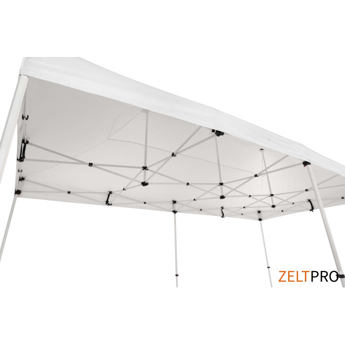 Prekybinė Palapinė 3x6 Balta Zeltpro PROFRAME su visomis sienomis