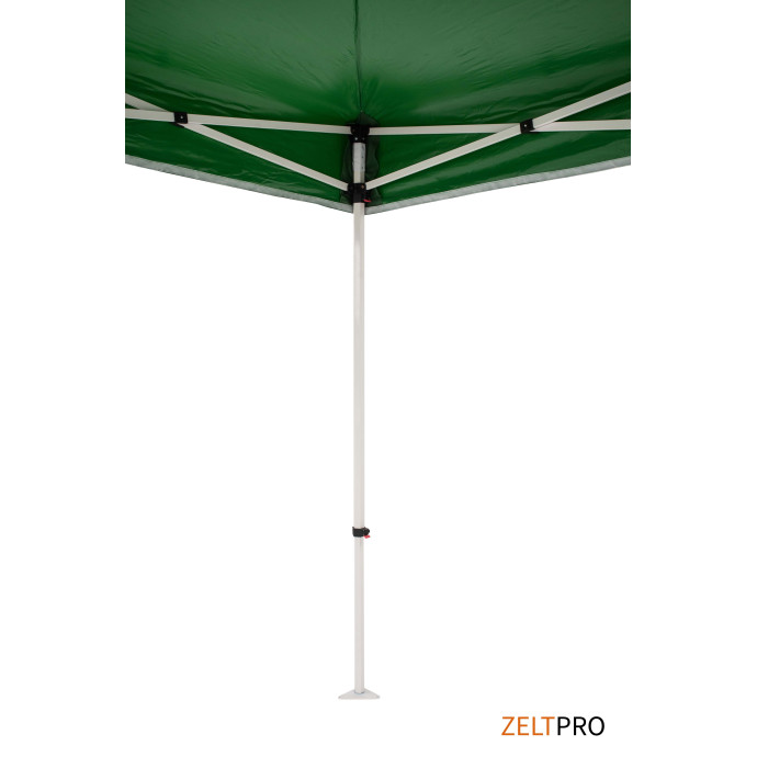 Prekybinė Palapinė 3x6 Žalia Zeltpro PROFRAME išskleista