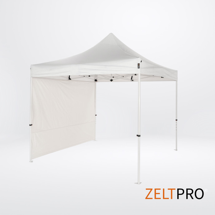 Prekybinė Palapinė 2x2 Balta Zeltpro PROFRAME iš šono