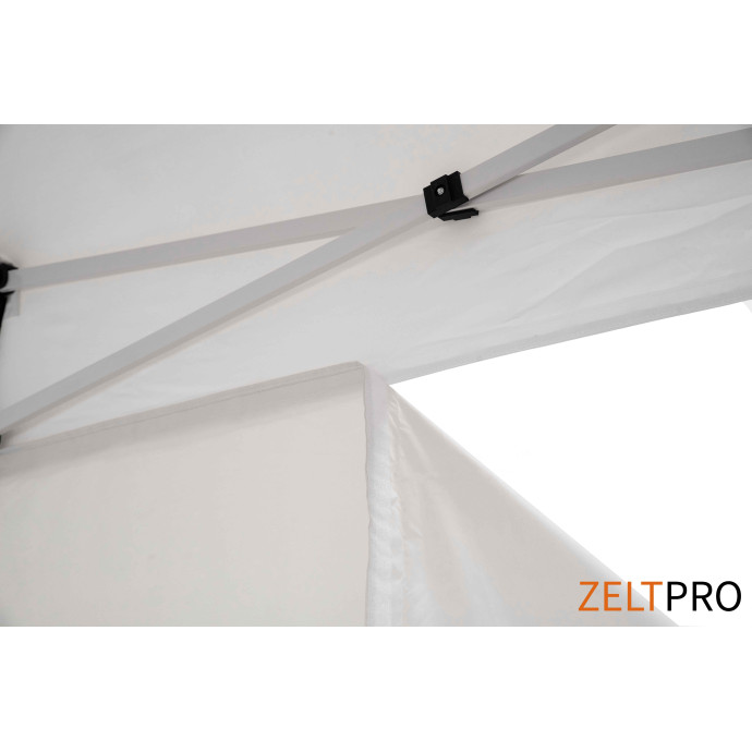 Prekybinė Palapinė 2x2 Balta Zeltpro PROFRAME su viena siena