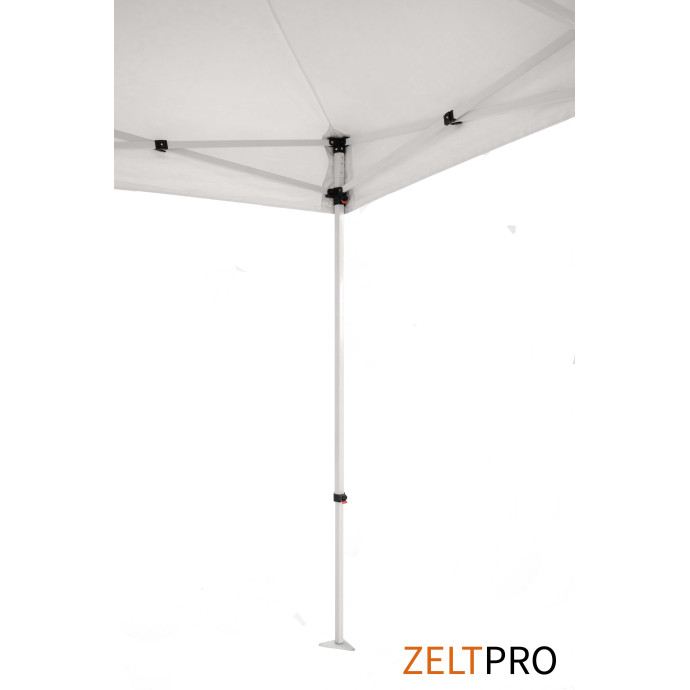 Prekybinė Palapinė 2x2 Balta Zeltpro PROFRAME išskleista