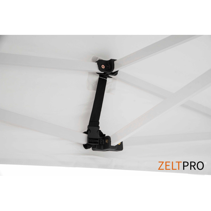 Prekybinė Palapinė 2x2 Balta Zeltpro PROFRAME rėmo kampai