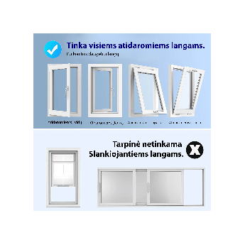 Mobilus oro kondicionierius ADOLUS ARCTIC A2600 su lango tarpine