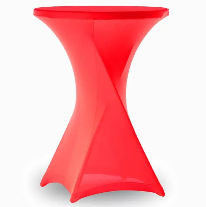 Tampri staltiesė baro stalui, Restly raudona 110x80