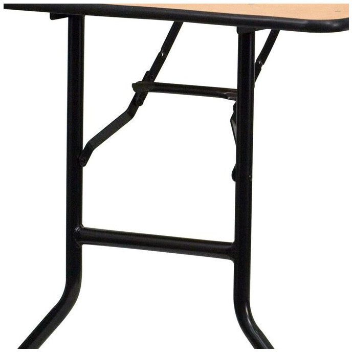 Stačiakampis medinis stalas 183x76