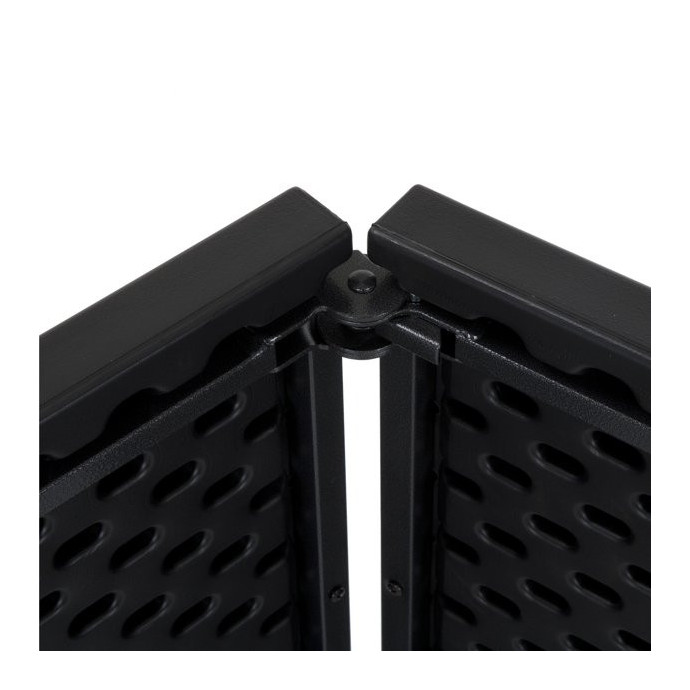 Sulankstomas stalas 150 cm Juodas