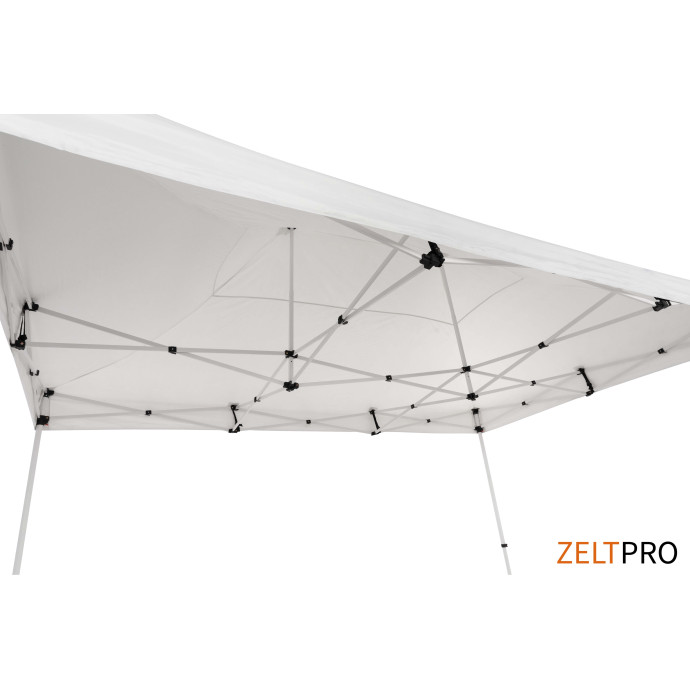 Prekybinė Palapinė 3x4,5 Balta Zeltpro PROFRAME su visomis sienomis