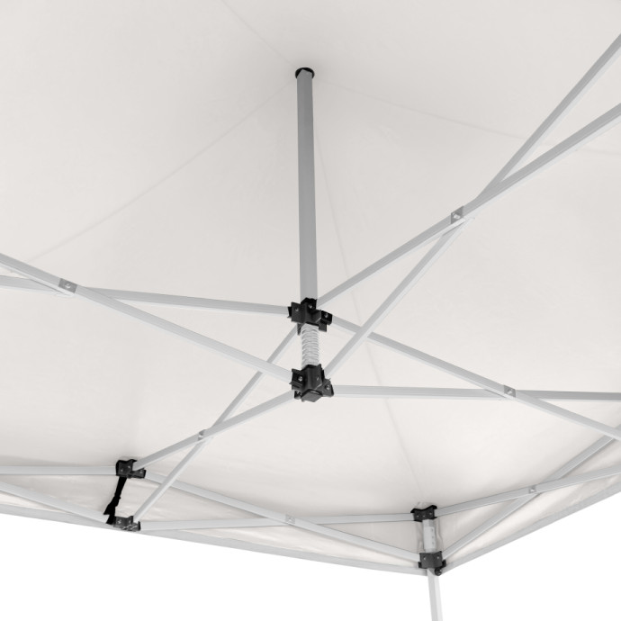Prekybinė Palapinė 3x3 Balta Zeltpro PREMIUM+ su visomis sienomis