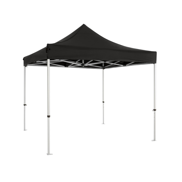 Prekybinė Palapinė 3x3 Juoda Zeltpro PREMIUM+ iš šono