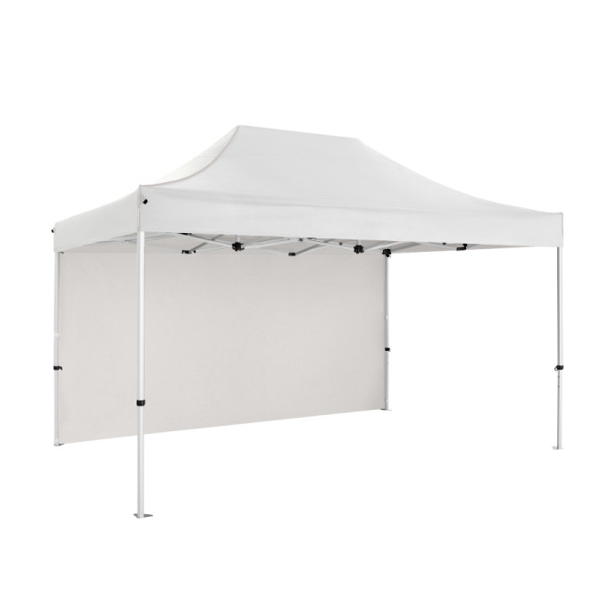 Prekybinė Palapinė 3x4,5 Balta Zeltpro PREMIUM+ iš dešinės pusės