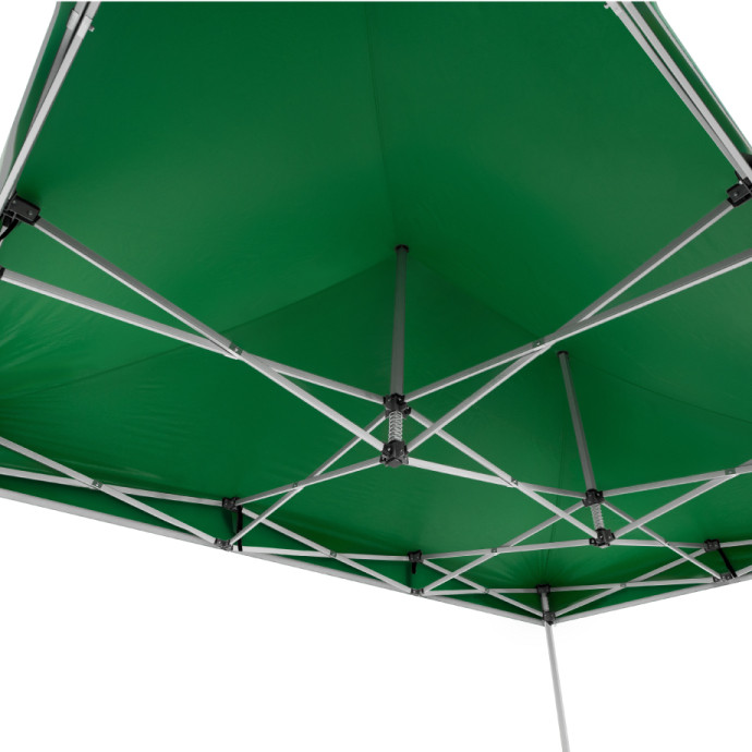 Prekybinė Palapinė 3x4,5 Žalia Zeltpro PREMIUM+ iš vidaus
