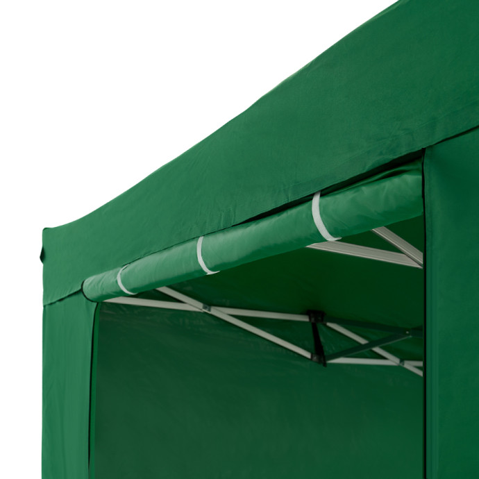 Prekybinė Palapinė 3x6 Žalia Zeltpro PREMIUM+ su trimis sienomis