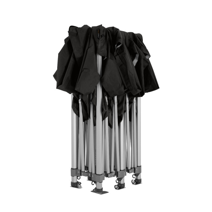 Prekybinė Palapinė 3x6 Juoda Zeltpro PREMIUM+ iš vidaus