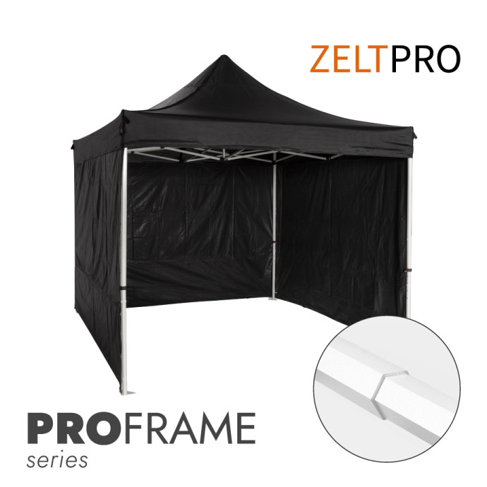 Prekybinė Palapinė 2x2 Juoda Zeltpro PROFRAME