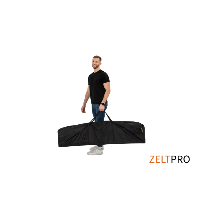Prekybinė Palapinė 2x2 Balta Zeltpro EKOSTRONG su visomis sienomis