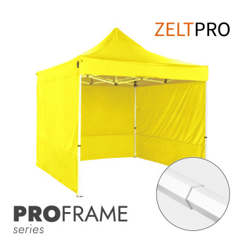 Prekybinė Palapinė 3x3 Geltona Zeltpro PROFRAME