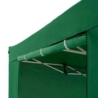 Prekybinė Palapinė 4x6 Žalia Zeltpro PREMIUM+ su 4 sienomis, krepšiu