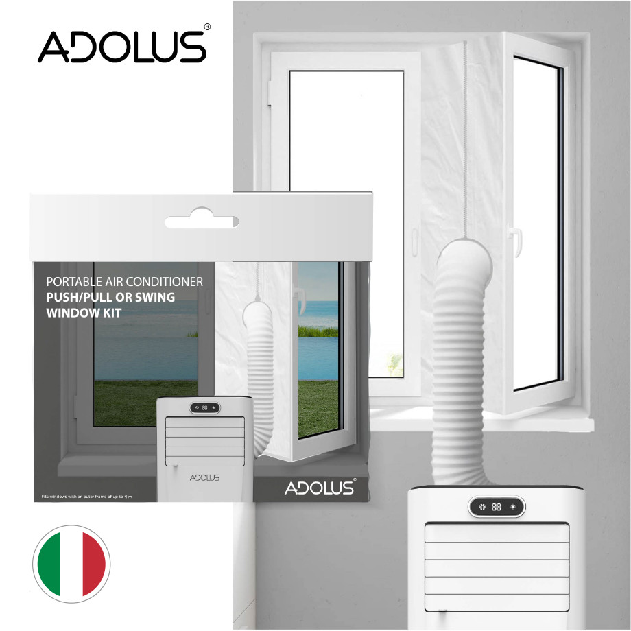Lango tarpinė Adolus (400 cm) mobiliam oro kondicionieriui