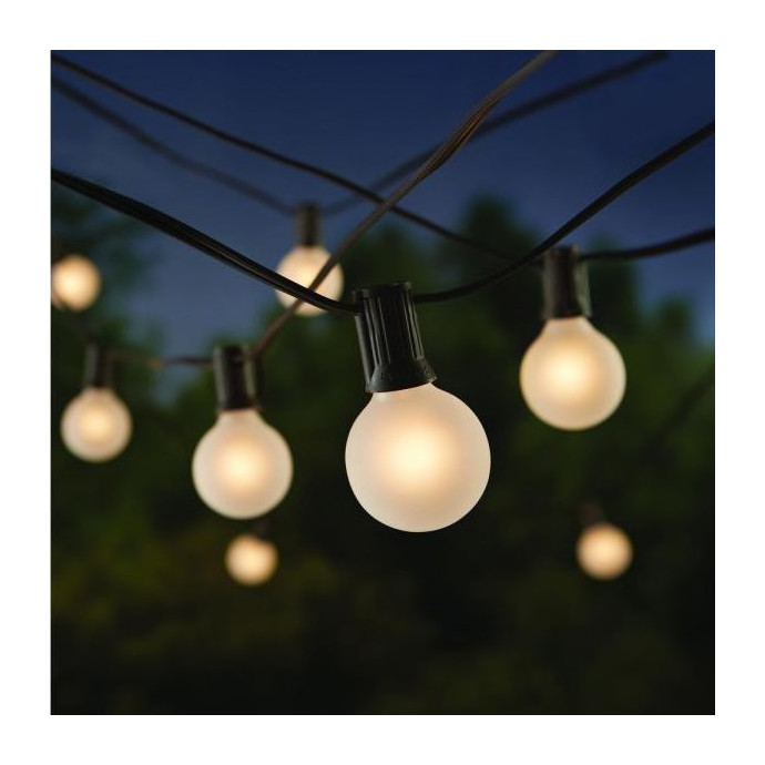 Lauko girlianda (LED lemputės) 10 m Elegance matinė