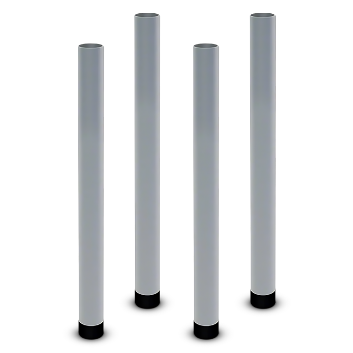 Pakylų kojos reguliuojamos 60-100 cm komplektas ( 4 vnt )