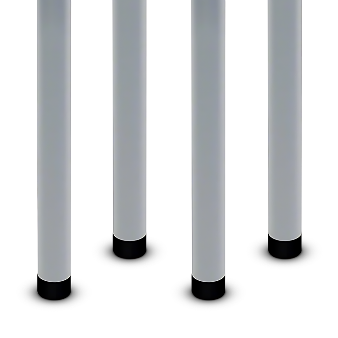 Pakylų kojos reguliuojamos 60-100 cm komplektas ( 4 vnt )