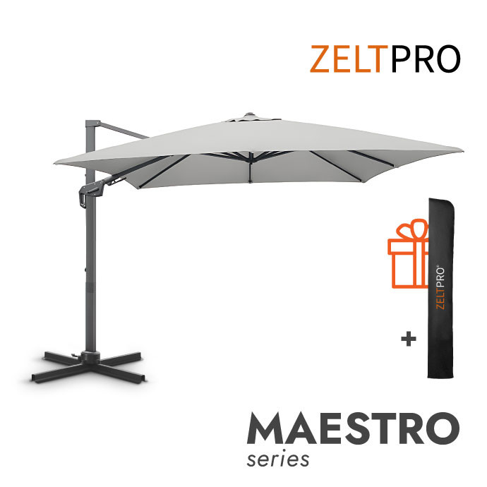 Lauko skėtis (užvalkalas dovanų) Maestro Light Grey