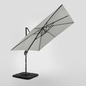 Lauko skėtis su Solid padu ir užvalkalu Comfort Light Grey Lauko skėtis su Solid padu ir užvalkalu Comfort Light Grey