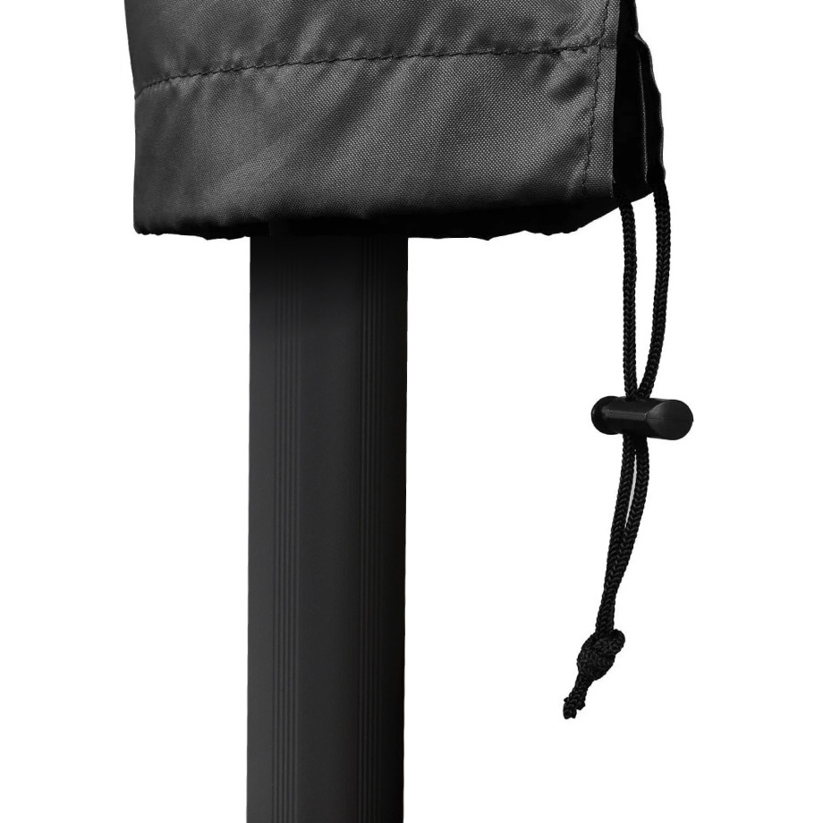 Lauko skėtis su Solid padu ir užvalkalu Comfort Light Grey