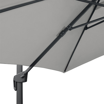 Lauko skėtis su Solid padu (užvalkalas dovanų) Lounge Light Grey Lauko skėtis su Solid padu (užvalkalas dovanų) Lounge Light Grey