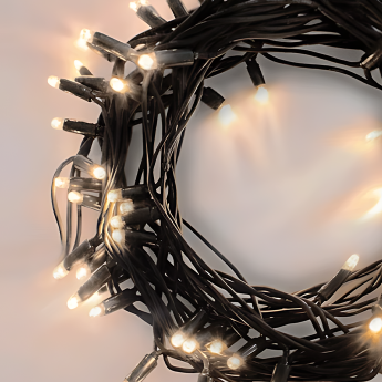 Lauko ir vidaus girlianda (LED lemputės) 10 m PROLED juoda Lauko ir vidaus girlianda (LED lemputės) 10 m PROLED juoda