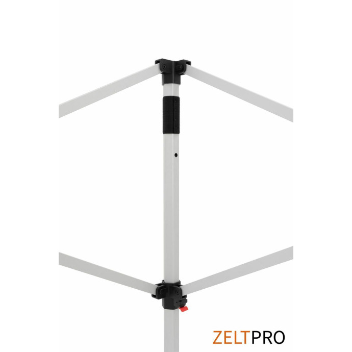 Prekybinė Palapinė 4x8 Balta Zeltpro TITAN aukščio reguliavimas