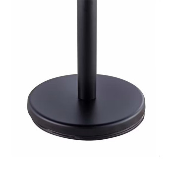 Virvinis atitvaras juodos spalvos su 150 cm juoda virve ROYAL