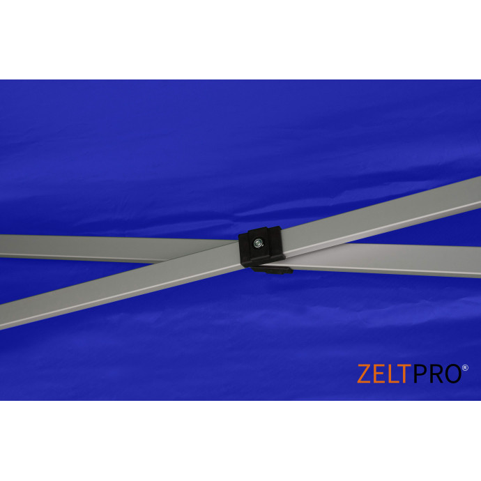 Prekybinė Palapinė 4x8 Mėlyna Zeltpro TITAN šoninis rėmas