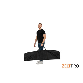 Reklaminė Palapinė 3x3 pasirinktos spalvos Zeltpro TITAN su 4 sienomis ir termo lipdukais (2 vnt.) ant stogo šonų