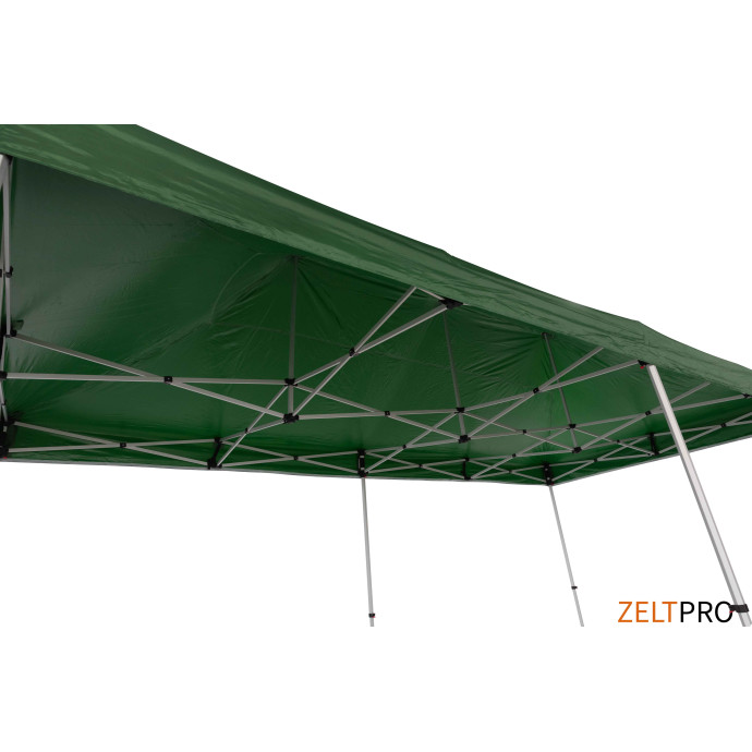 Prekybinė Palapinė 3x6 Žalia Zeltpro TITAN su trimis sienomis