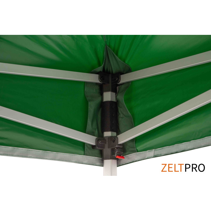 Prekybinė Palapinė 3x6 Žalia Zeltpro TITAN su dvejomis sienomis