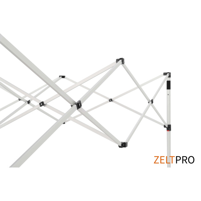 Prekybinė Palapinė 3x6 Mėlyna Zeltpro TITAN šoninė koja
