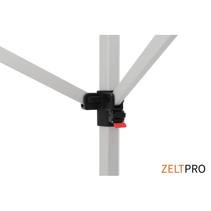 Prekybinė Palapinė 3x6 Mėlyna Zeltpro TITAN rėmo susikirtimai