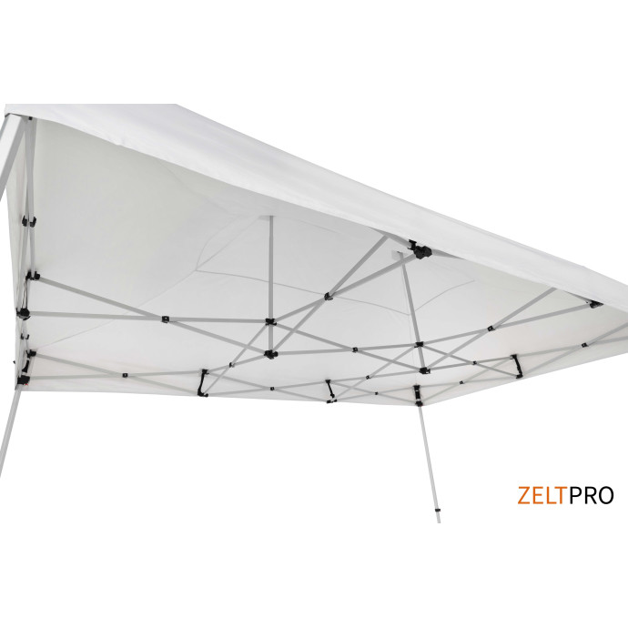 Prekybinė Palapinė 3x4,5 Balta Zeltpro TITAN su visomis sienomis