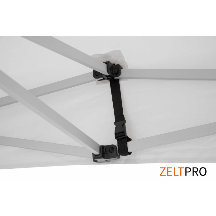Prekybinė Palapinė 3x4,5 Balta Zeltpro TITAN stogo rėmas