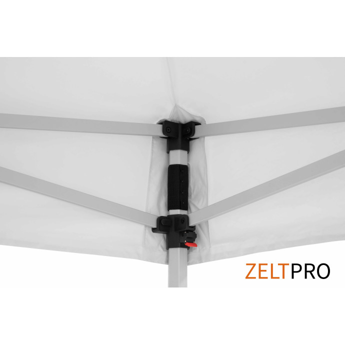 Prekybinė Palapinė 3x4,5 Balta Zeltpro TITAN šoninė koja