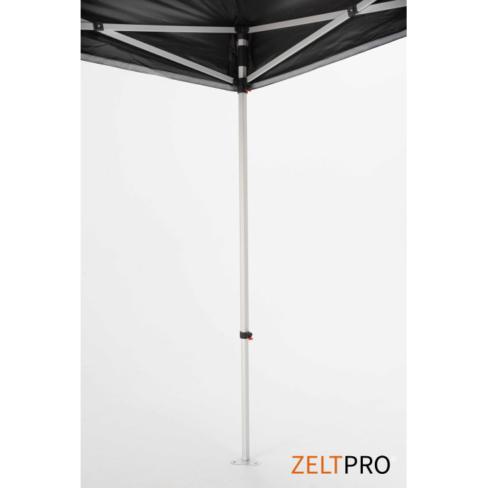 Prekybinė Palapinė 3x4,5 Juoda Zeltpro TITAN fiksatoriai