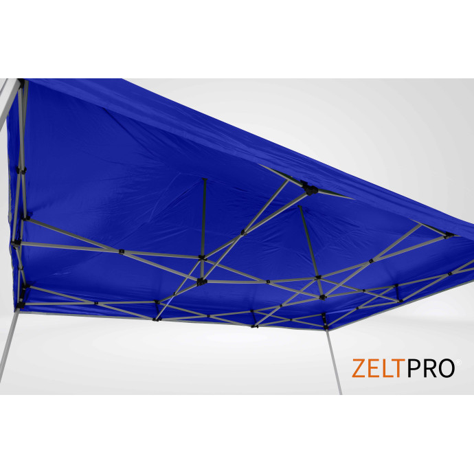Prekybinė Palapinė 3x4,5 Mėlyna Zeltpro TITAN iš šono
