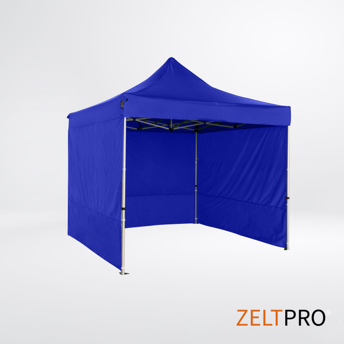 Prekybinė Palapinė 3x3 Mėlyna Zeltpro TITAN iš galo