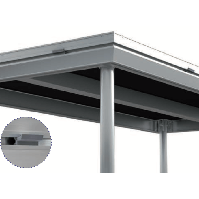Scenos pakyla 2x1 m