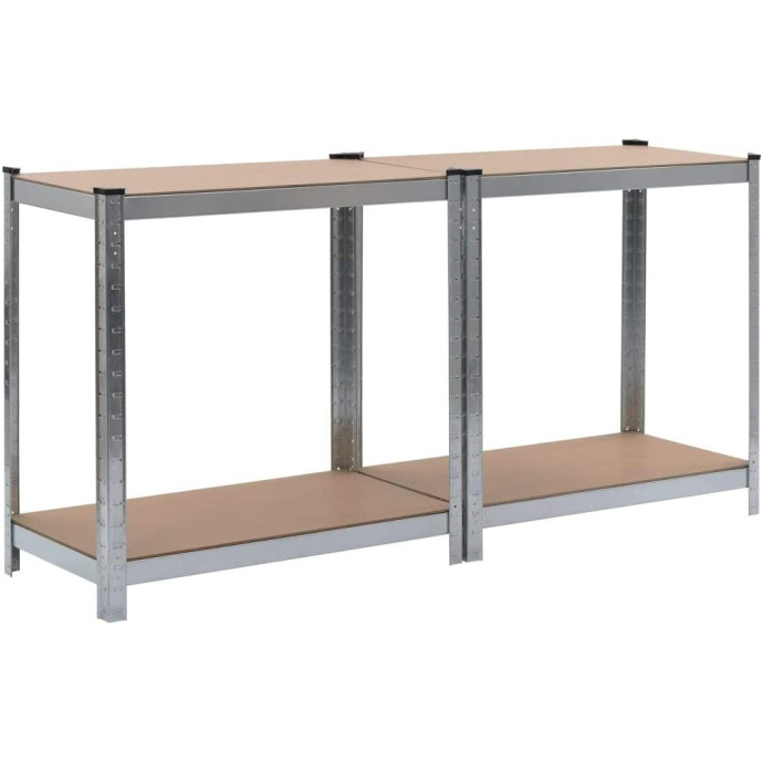 Sandėliavimo lentynos stelažai 150x75x40 PRO (2 vnt)