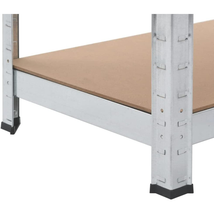 Sandėliavimo lentynos stelažai 180x90x45 PRO (5 vnt)