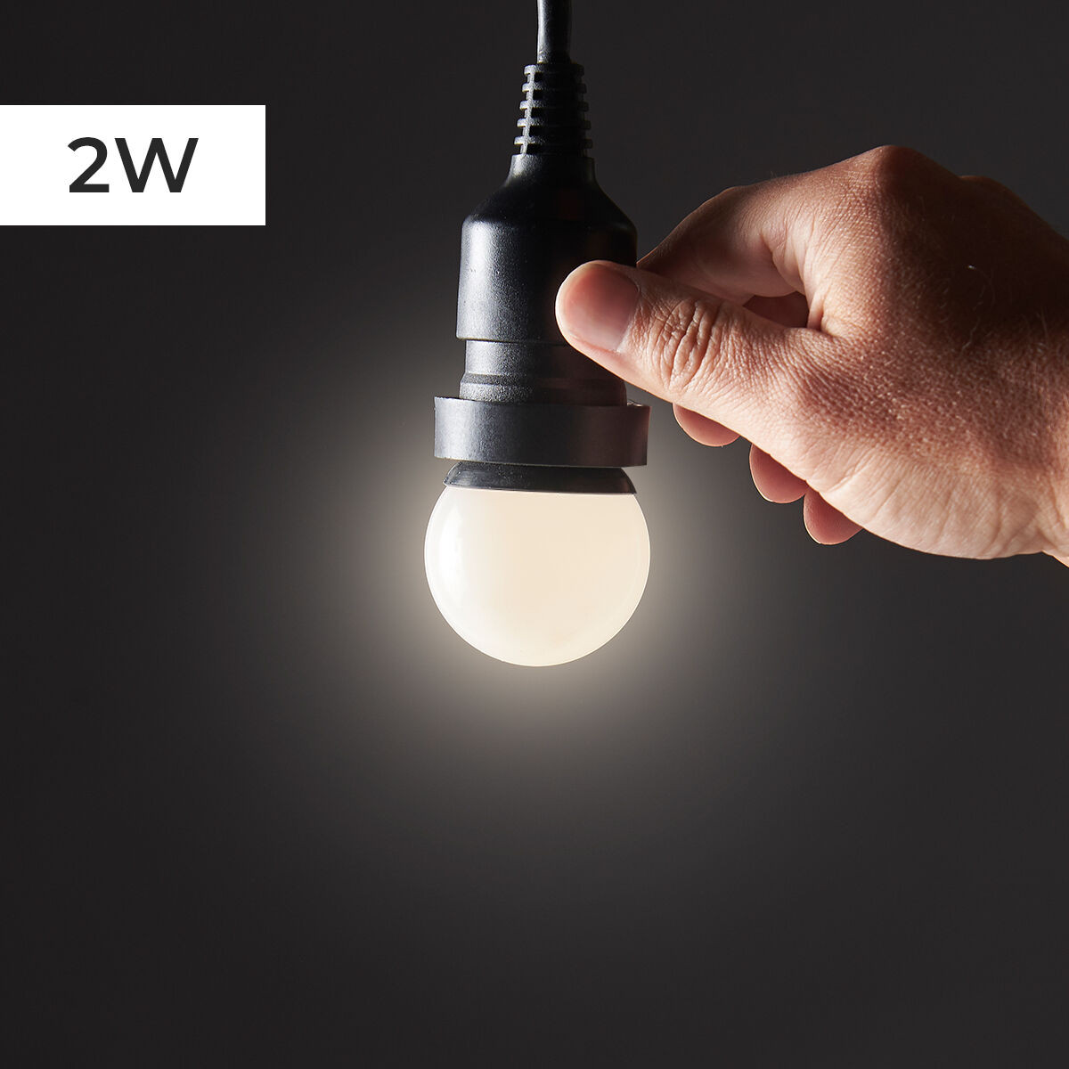 Edisono lemputė 4W E27 (LED) Mate