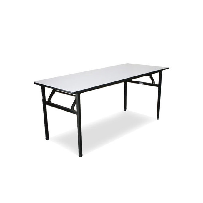 Stačiakampis medinis stalas dengtas PVC 180x90